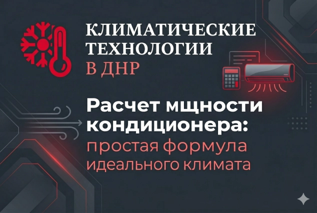 Расчет мощности кондиционера: формула, 5 примеров и советы