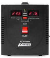 Стабилизатор напряжения PowerMan AVS 1500D Black в Макеевке