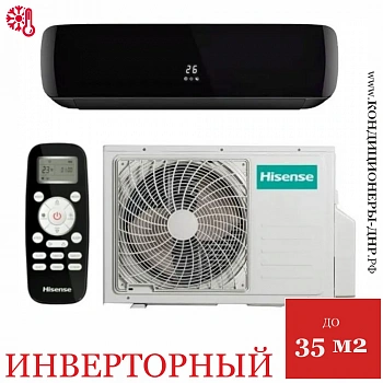Кондиционер Hisense AS-13UW4RVETG01G(B)/AS-13UW4RVETG01W(B) Black Crystal Super DC Inverter Wi-Fi в Макеевке