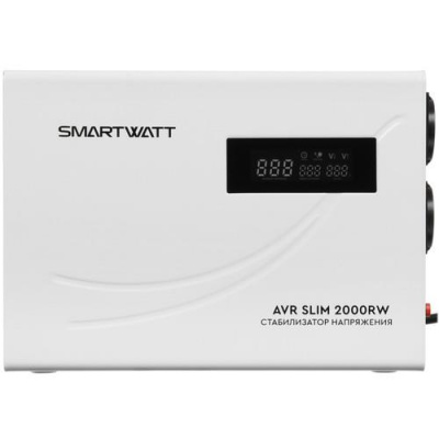 Стабилизатор напряжения SMARTWATT AVR SLIM 2000RW в Макеевке