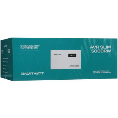 Стабилизатор напряжения SMARTWATT AVR SLIM 5000RW в Макеевке