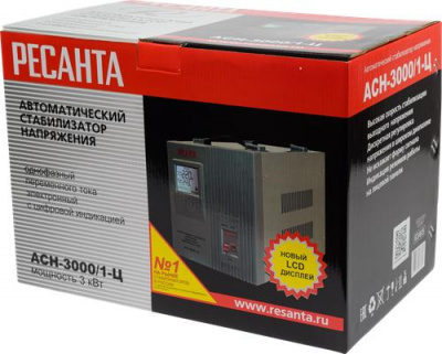 Стабилизатор напряжения Ресанта АСН-3000/1-Ц в Макеевке