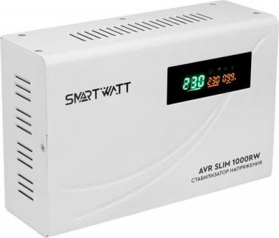Стабилизатор напряжения SMARTWATT AVR SLIM 1000RW в Макеевке