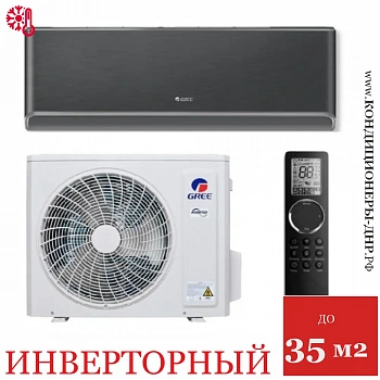 Кондиционер Gree GWH12AVCXD-K6DNA1A Airy Inverter черный в Макеевке