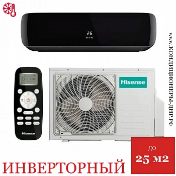 Кондиционер Hisense AS-10UW4RVETG01G(B)/AS-10UW4RVETG01W(B) Black Crystal Super DC Inverter Wi-Fi в Макеевке