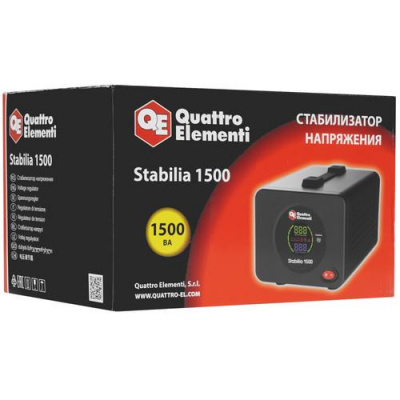 Стабилизатор напряжения Quattro Elementi Stabilia 1500 в Макеевке