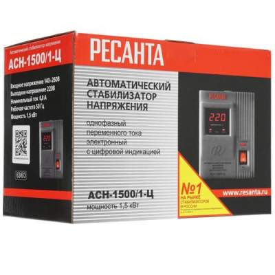 Стабилизатор напряжения Ресанта АСН-1500/1-Ц в Макеевке