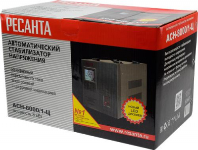 Стабилизатор напряжения Ресанта АСН-8000/1-Ц в Макеевке