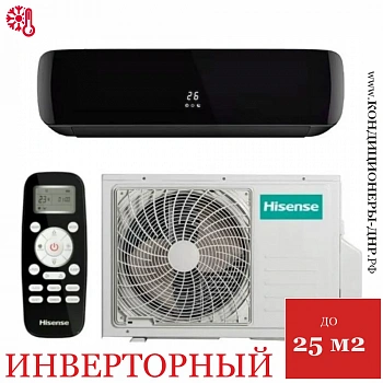 Кондиционер Hisense AS-10UW4RVETG01G(B)/AS-10UW4RVETG01W(B) BLACK CRYSTAL Super DC Inverter в Макеевке
