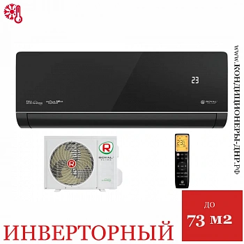 Кондиционер Royal Clima RCI-RSN75HN/IN/RCI-RSN75HN/OUT Royal Supremo Nero Inverter в Макеевке