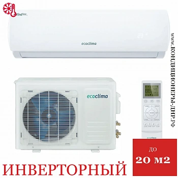 Кондиционер Ecoclima EC/I-07QC/ECW/I-07QCW Wind Line Inverter (White) в Макеевке