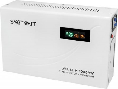 Стабилизатор напряжения SMARTWATT AVR SLIM 3000RW в Макеевке