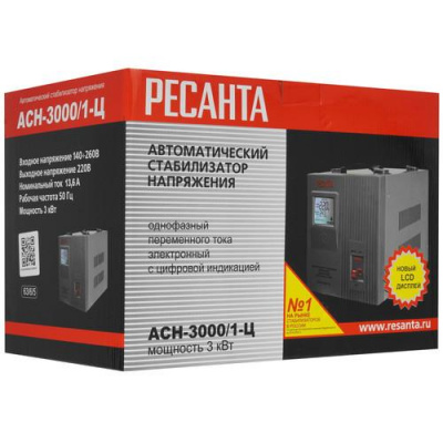 Стабилизатор напряжения Ресанта АСН-3000/1-Ц в Макеевке