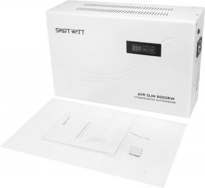 Стабилизатор напряжения SMARTWATT AVR SLIM 8000RW в Макеевке