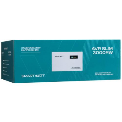 Стабилизатор напряжения SMARTWATT AVR SLIM 3000RW в Макеевке
