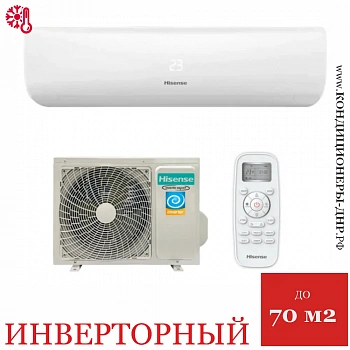 Кондиционер Hisense AS-24UW4RBTKB00G/AS-24UW4RBTKB00W Zoom DC Inverter Wi-Fi в Макеевке