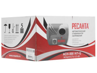 Стабилизатор напряжения Ресанта АСН-500Н/1-Ц в Макеевке