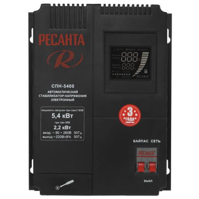 Стабилизатор напряжения Ресанта СПН-5400 в Макеевке