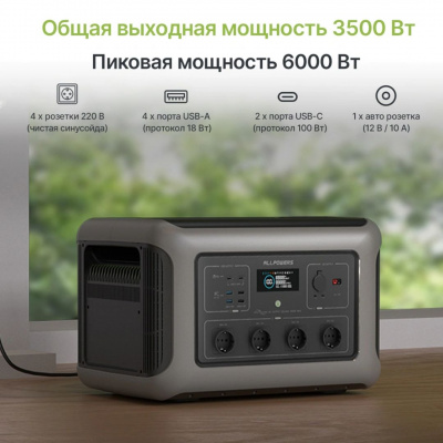 Портативная электростанция Allpowers R3500-V2 в Макеевке