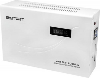 Стабилизатор напряжения SMARTWATT AVR SLIM 8000RW в Макеевке