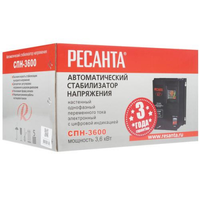 Стабилизатор напряжения Ресанта СПН-3600 в Макеевке