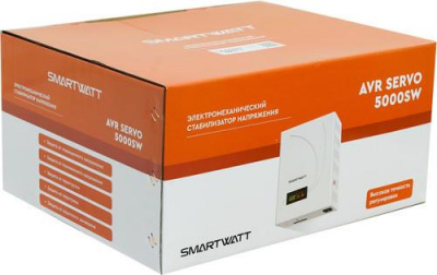 Стабилизатор напряжения SMARTWATT AVR SERVO 5000SW в Макеевке