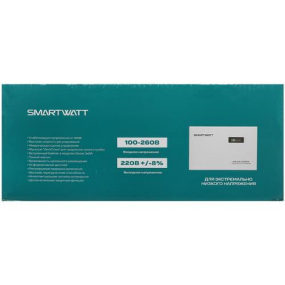 Стабилизатор напряжения SMARTWATT AVR SLIM 12000RW в Макеевке