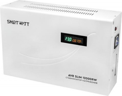 Стабилизатор напряжения SMARTWATT AVR SLIM 12000RW в Макеевке
